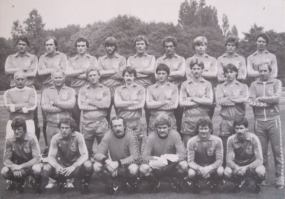 Bayer 05 Uerdingen   Autogrammkarte Bild Fußball Bundesliga 1979 in Essen