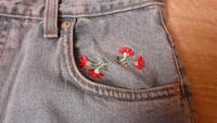 Marks & Spencer, High waist Jeans, mit Blumen Ornamenten Sachsen - Wurzen Vorschau