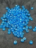 Glasperlen 4 mm Perlen Glas hellblau Niedersachsen - Bad Bentheim Vorschau