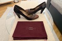 Damen Schuhe / hoher Pumps; 5TH AVENUE; braun; Leder; Größe 40 Hannover - Linden-Limmer Vorschau