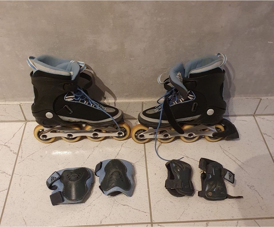 K2 Inline-Skates Inliner blau schwarz Größe 41,5 in Germersheim