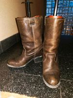 Damen Echtleder Stiefel im Cowboy-Style - warm gefüttert Baden-Württemberg - Karlsruhe Vorschau