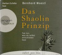Bernhard Moestl - Das Shaolin Prinzip (CD) Baden-Württemberg - Remshalden Vorschau