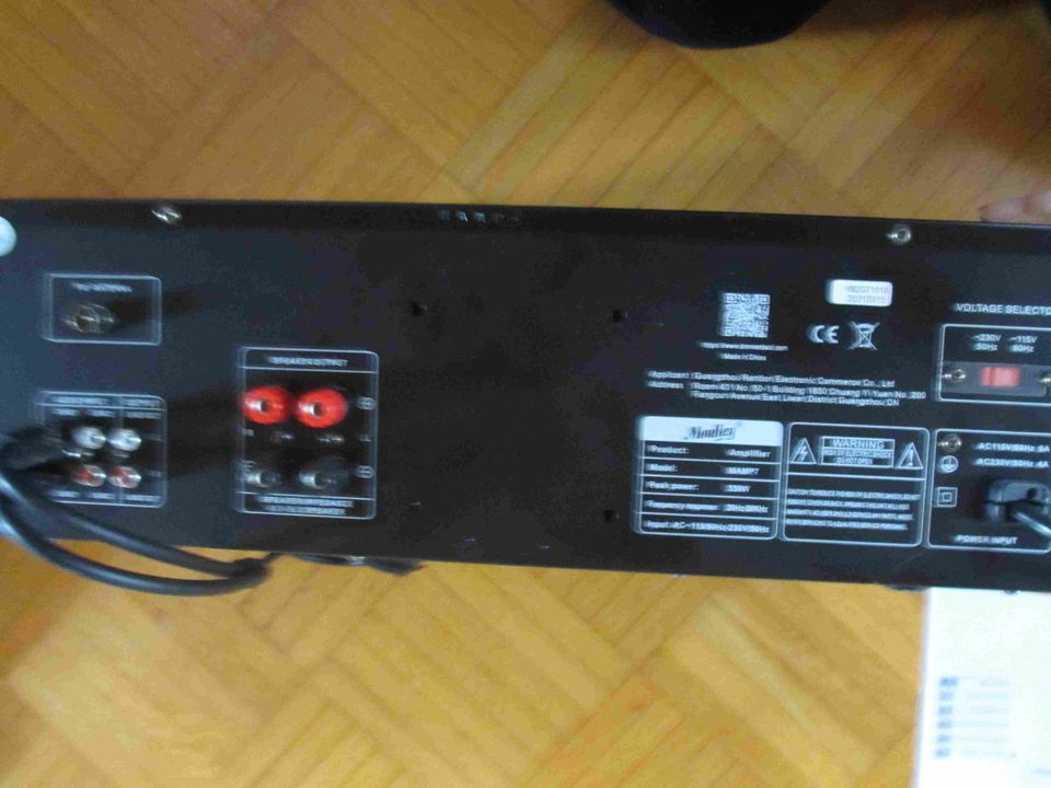 Moukey MAMP7 Stereo Receiver Verstärker Karaoke 5,0-330 W Blueto in Bamberg