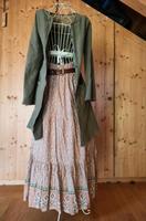 Rock Maxi Cottagecore Hippie Blumen 90er Goa 36 Saarland - Saarlouis Vorschau