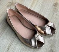 Goldene Peeptoe-Ballerinas von ASOS, Größe 37,5 / 5 Essen - Rüttenscheid Vorschau