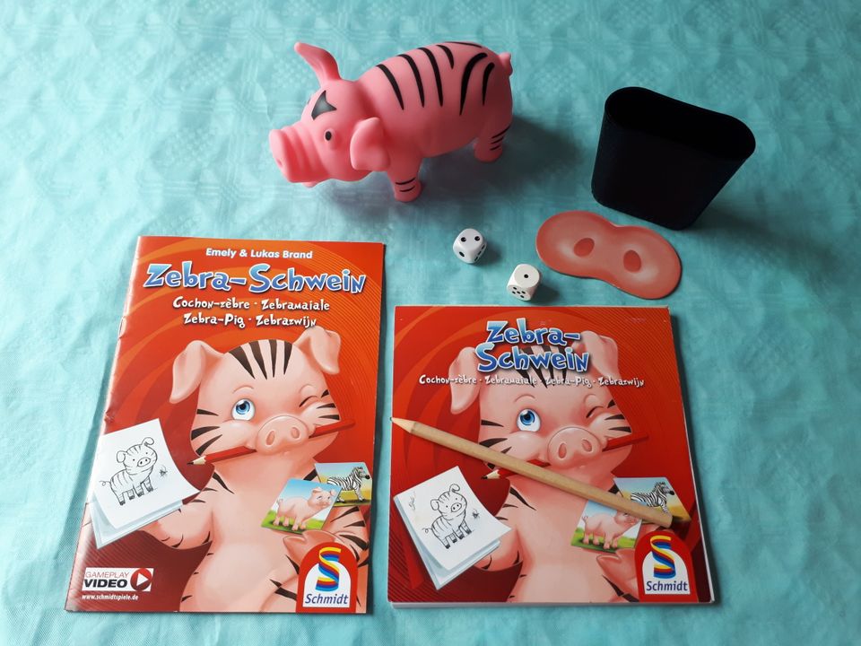 Zebra-Schwein - Ein sau-komisches Zeichenspiel - Schmidt Spiele in Uetersen