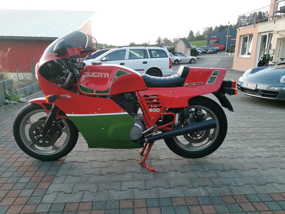 Ducati 900ss Mike hailwood in Bad Urach