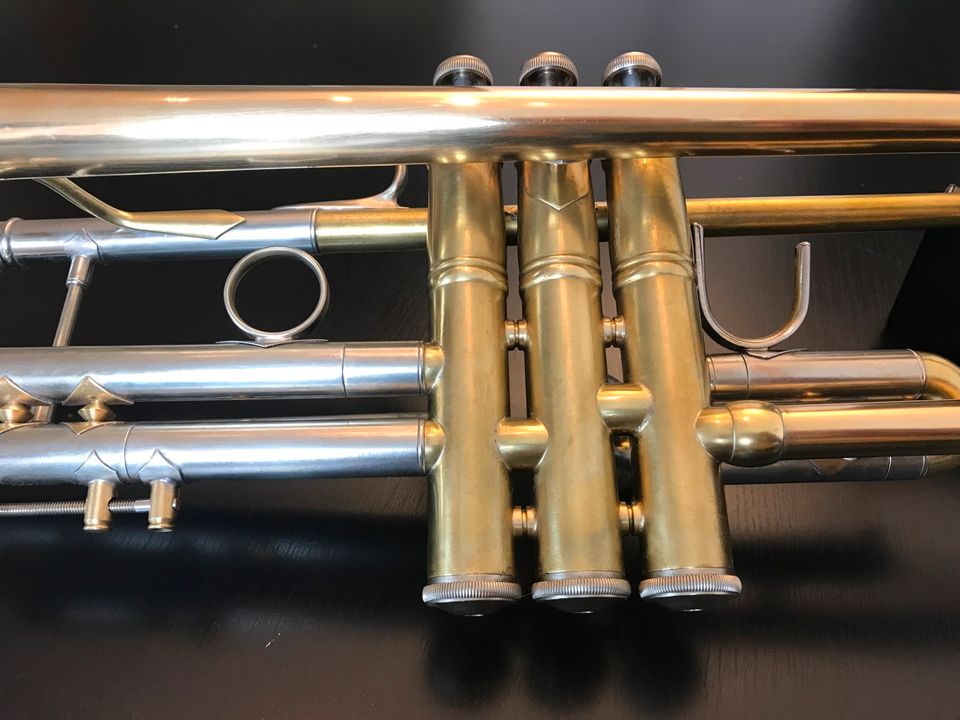 Bach Stradivarius Trompete ML 37G von 1976 unlackiert raw trumpet in München