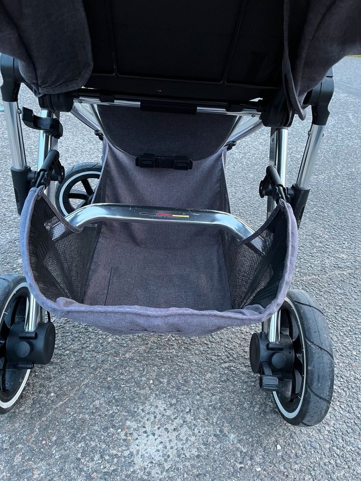 Kinderwagen ABC Salsa 4 Air Asphalt in Bergen