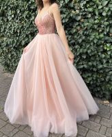 Rosa Kleid Gr. 34 XS Prinzessin Brautjungfer Abschlusskleid Niedersachsen - Ostercappeln Vorschau