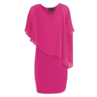 Frank Lyman Party Kleid Sonya pink Chiffon Cape Gr 40 Cocktail Hessen - Geisenheim Vorschau