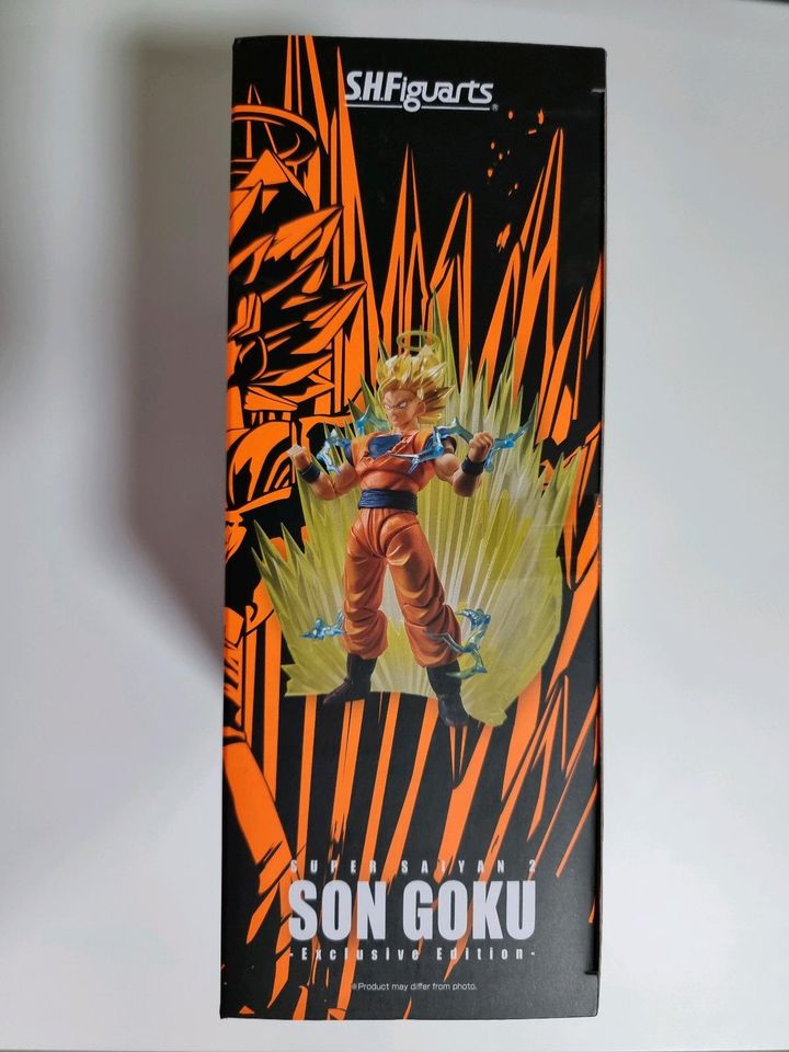 Bandai Dragonball S.H. Figuarts Son Goku SSJ2 SDCC 2022 Sealed in Heilbronn