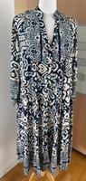 Made in Italy Maxikleid Gr XL  dunkelblau / creme Neu ! Hessen - Hohenstein Vorschau