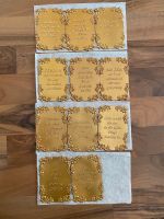 Kerzenkunst Sprüche Tafel Schrift Gold Wachs Kerzen basteln Dresden - Schönfeld-Weißig Vorschau