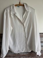 Canda H&M Asos Primark Bershka Takko Bluse weiß Größe 46 Sachsen - Eilenburg Vorschau