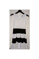 Kleid mit Blockstreifen (schwarz-weiß) Nordrhein-Westfalen - Kempen Vorschau