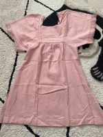 Mango-Leinen/Viskose Kleid rosa-134 München - Maxvorstadt Vorschau