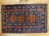 Orient Teppich vintage, gebraucht ca. 117x185cm handgeknüpft Düsseldorf - Pempelfort Vorschau