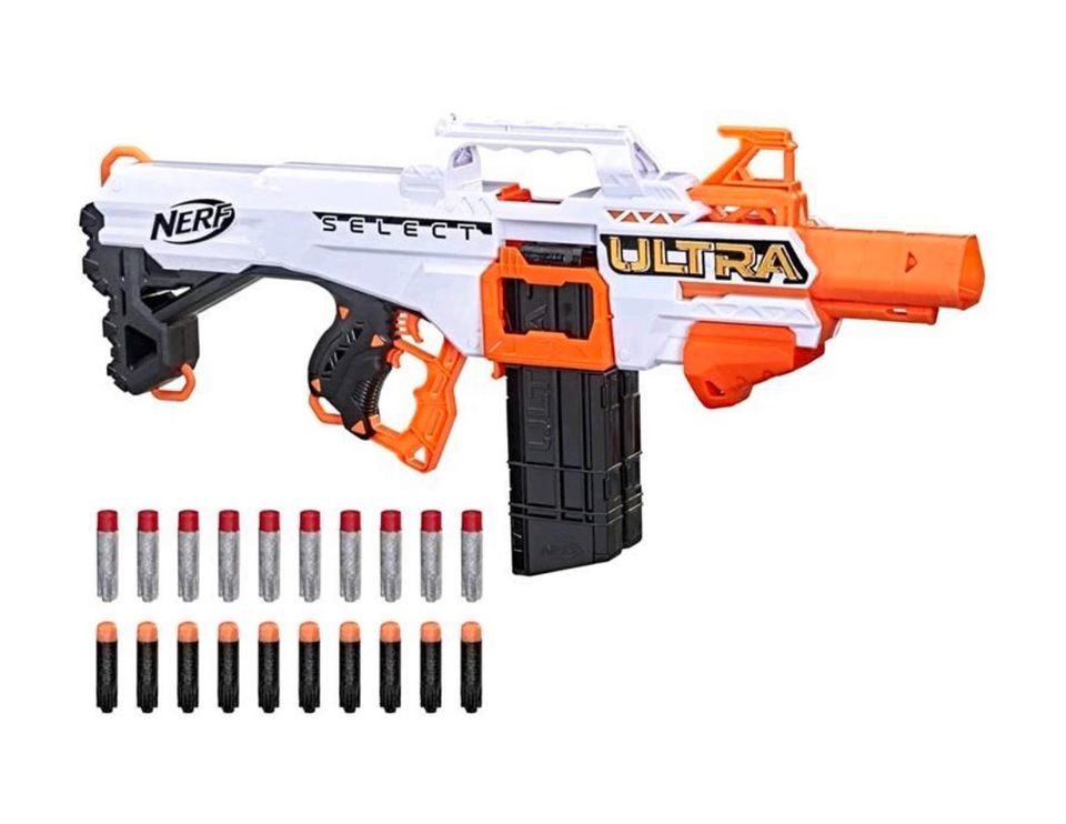 Nerf Ultra Select Blaster vollmotorisiert inkl. 20 Darts in Meggerdorf