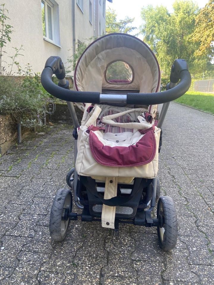 Teutonia Kinderwagen inkl. Softtragetasche in Wiesbaden
