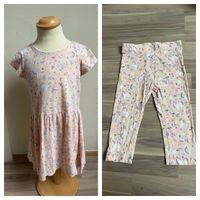 ❤️ TOP! Süßes Set Kleid Einhörner Einhorn+ Leggings 128 Hessen - Groß-Umstadt Vorschau