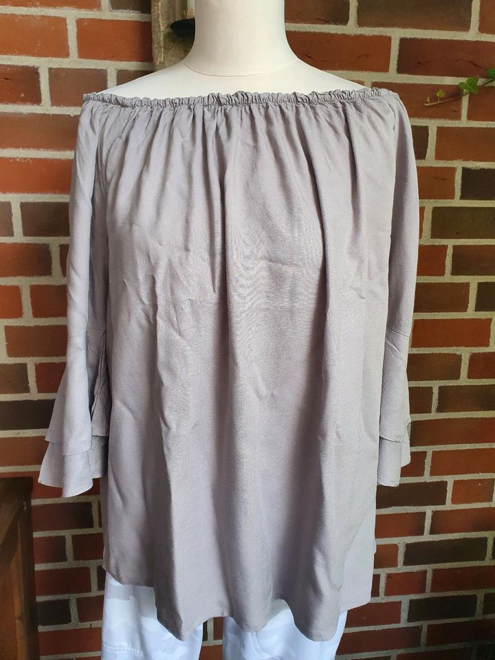 Lascana Carmenshirt taupe | - 40 ist Kleinanzeigen in Verl jetzt Kleinanzeigen Nordrhein-Westfalen Gr. eBay