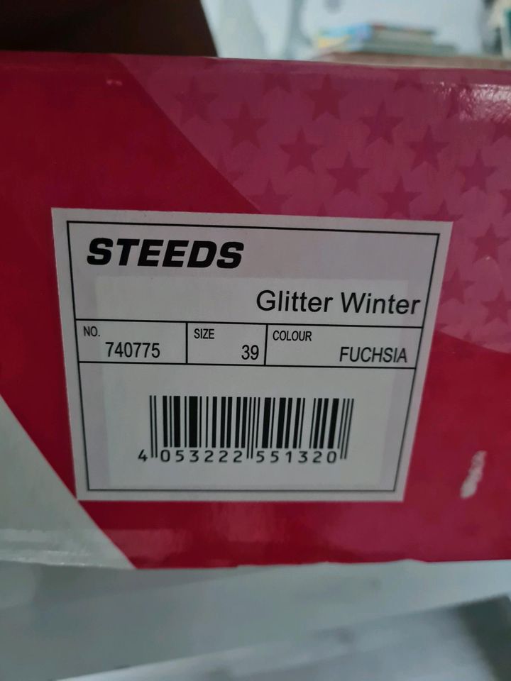 Winterreitschuhe gr. 39 Glitzer in Lachen