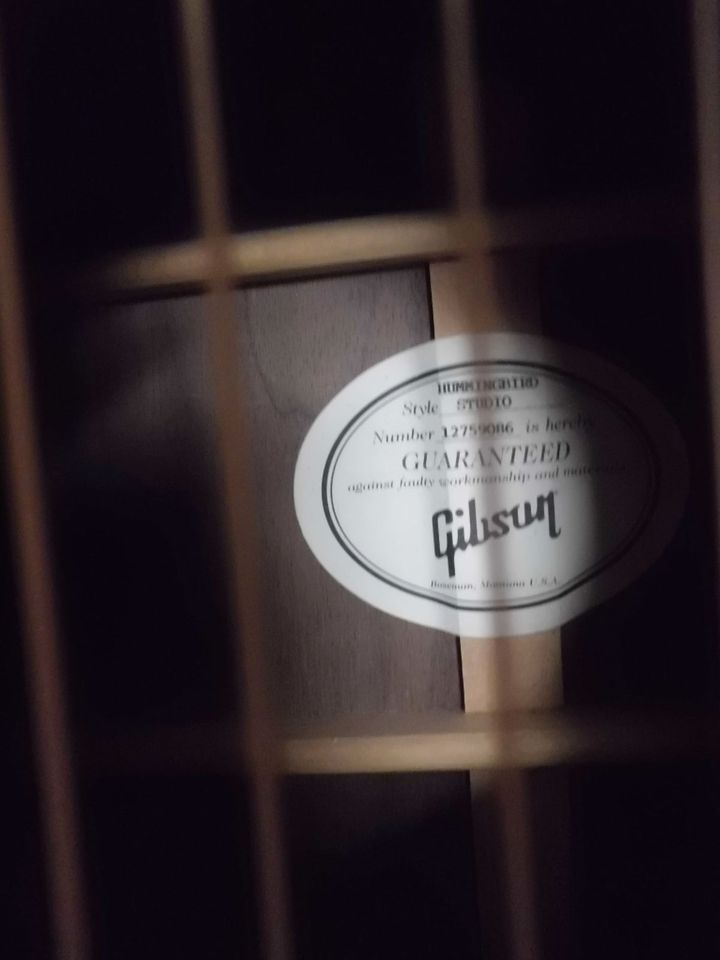 Gibson Hummingbird Studio Rosewood - 2019 in Königsbrunn