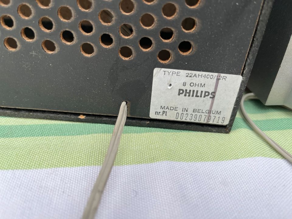 Philips D 5520 Stereoplattenspieler mit Verstärker in Unterföhring