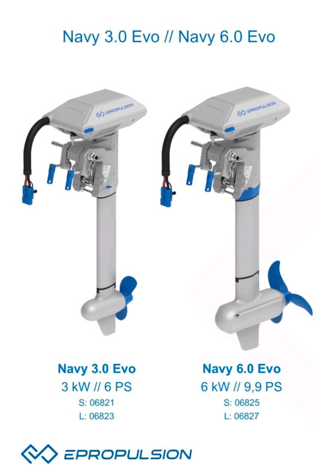 ePropulsion Navy 3 EVO & Navy 6 EVO in Oldenburg