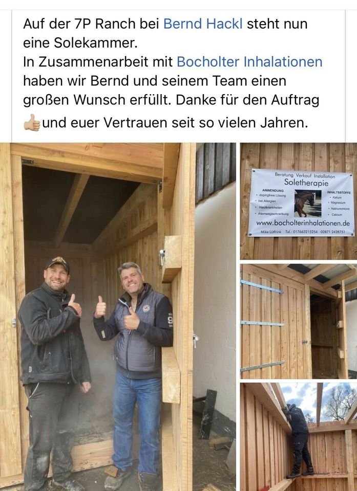 Offenstall weidehütte pferdebox Lärche von Bernd Hackl empfohlen in Elbingen Westerwald