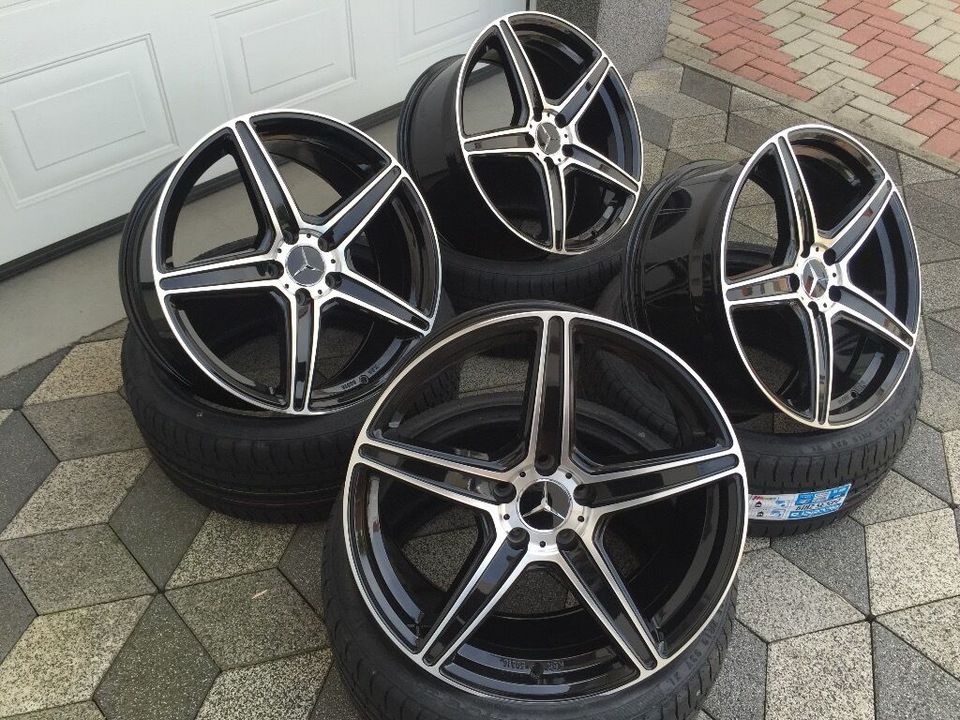 19 Zoll Felgen Mercedes 5x112 C Klasse W 204 205 CLA E W 212 AMG* in Dillingen (Donau)