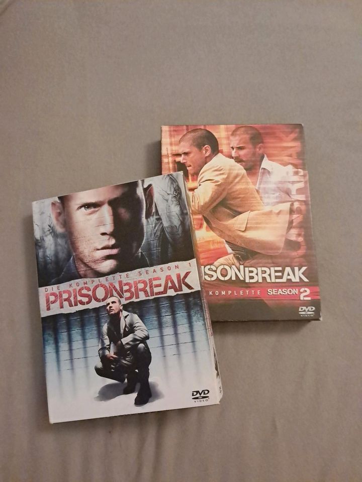 Prison Break Staffel 1 und Staffel 2 DVD Boxen in Düsseldorf