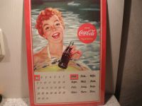 Coca Cola Blechschild*Jahreskalender für jedes Jahr*Noch in Folie Nordrhein-Westfalen - Harsewinkel Vorschau