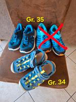 Sandalen Gr. 34 und Sportschuhe Gr. 35 (Fila und Nike) Brandenburg - Baruth / Mark Vorschau