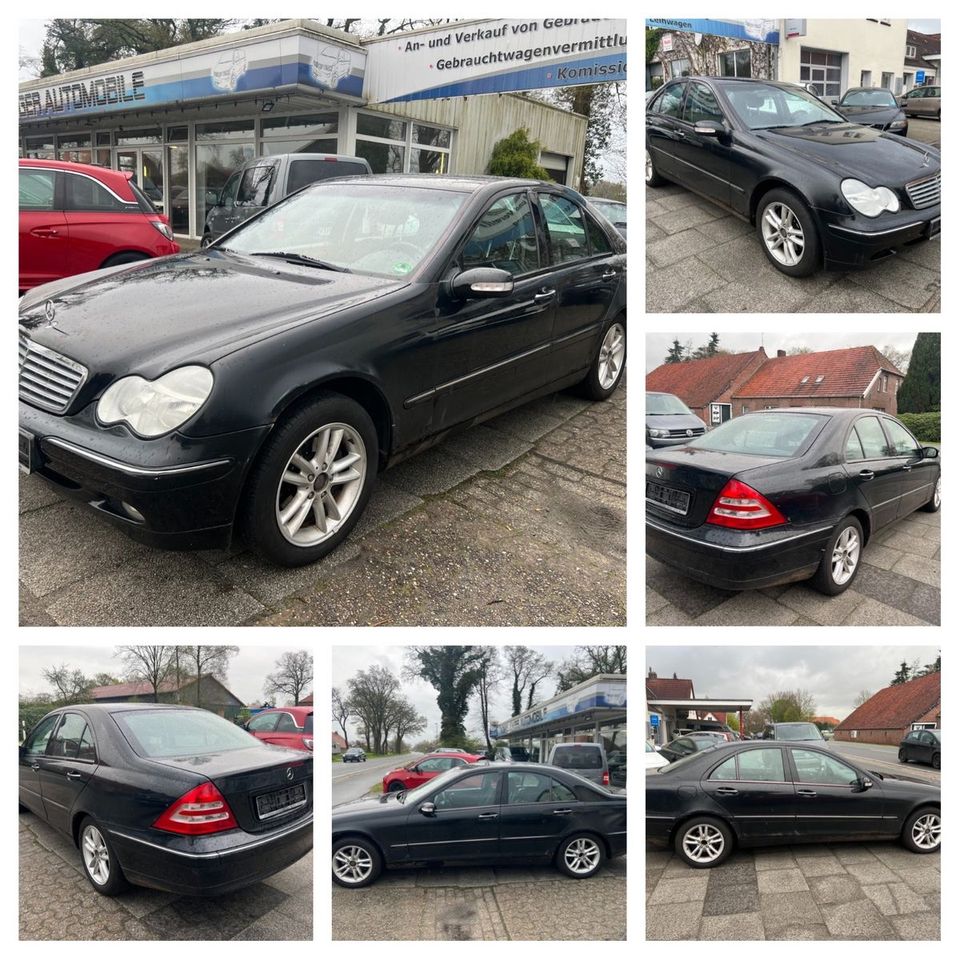 Mercedes-Benz C200 LIM KOMPRESSOR ELEGANCE*KLIMA*SHZ*LM*L/S*WR in Friedeburg