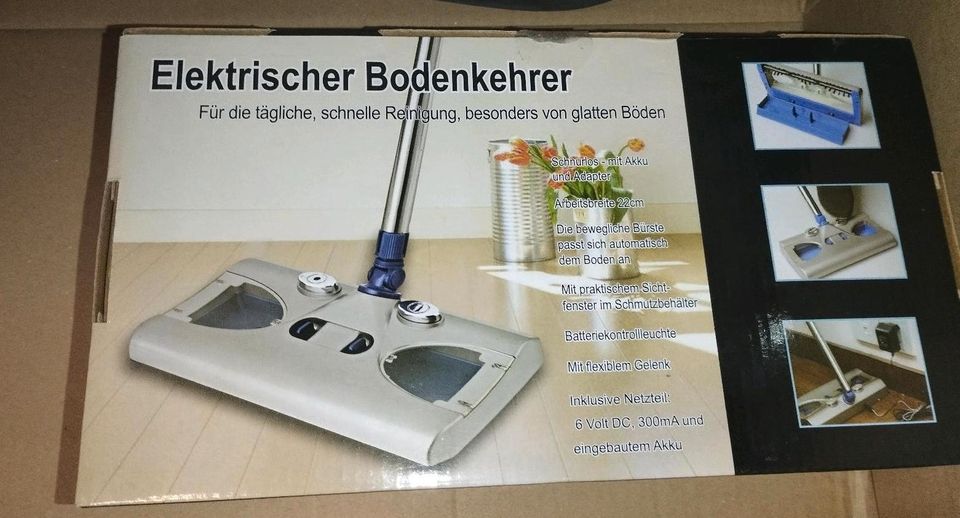 Elektrischer Bodenkehrer in Lengefeld