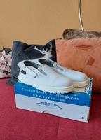 Arbeisschuhe- Abeba Küche / Gr.39 ◇ weiß ◇ Neuwertig Hessen - Bad Arolsen Vorschau