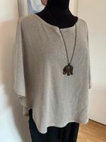 zara*shirt*silber/grau*oversize*gr.l Nordrhein-Westfalen - Moers Vorschau