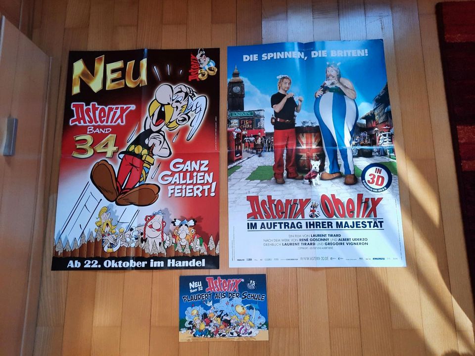 Asterix Plakate Poster,  Stundenplan in Neumarkt i.d.OPf.