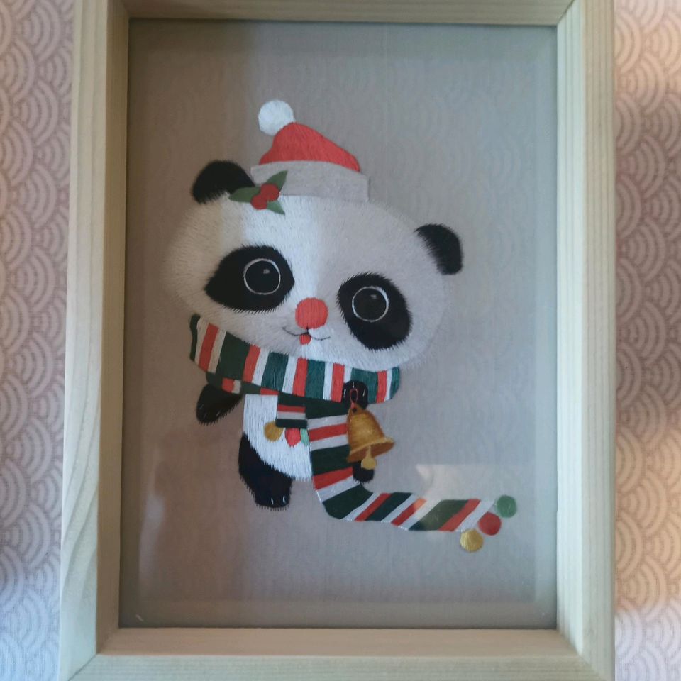 Panda Bild aus China mit Box in Rheine