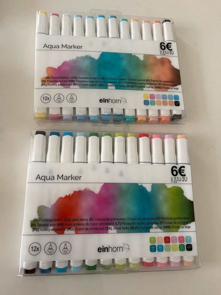 Aqua Marker Color Pastel Stifte noch ungeöffnet Neu Setpreis in Duisburg