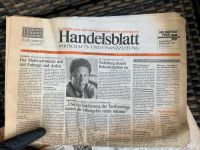 Handelsblatt - Wirtschafts- und Finanzzeitung aus 1989 Niedersachsen - Weener Vorschau