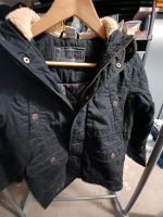 Jungen Winterjacke blau, die Kapuze ist mit Fell in Größe 140 Münster (Westfalen) - Centrum Vorschau