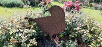 Vogel als Gartenskulptur aus Cortenstahl, Edelrost Niedersachsen - Northeim Vorschau