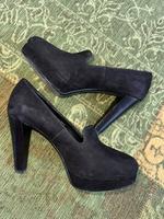 Pumps Marc O‘Polo schwarz samt Gr. 38 Gr. 5 Mecklenburg-Strelitz - Landkreis - Neustrelitz Vorschau