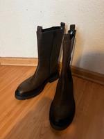 Gabor chunky Stiefeletten stiefel dunkel oliv Größe 8 Leder Niedersachsen - Hameln Vorschau