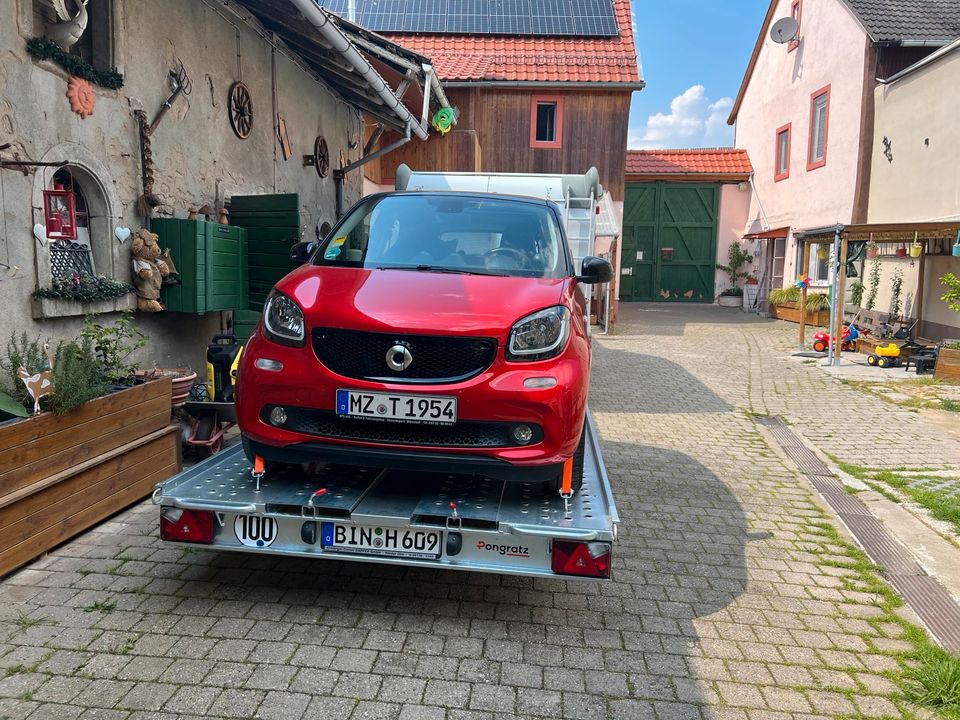 Gebrauchter Pongratz Fahrzeugtransporter L-AT 350 G-K in Engelstadt