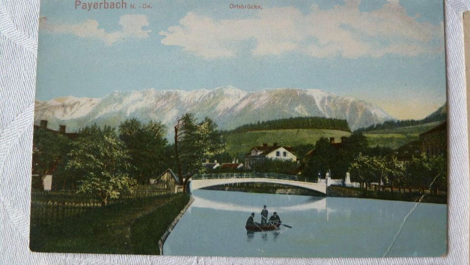 8 Ansichtskarten Alpen in Leipzig